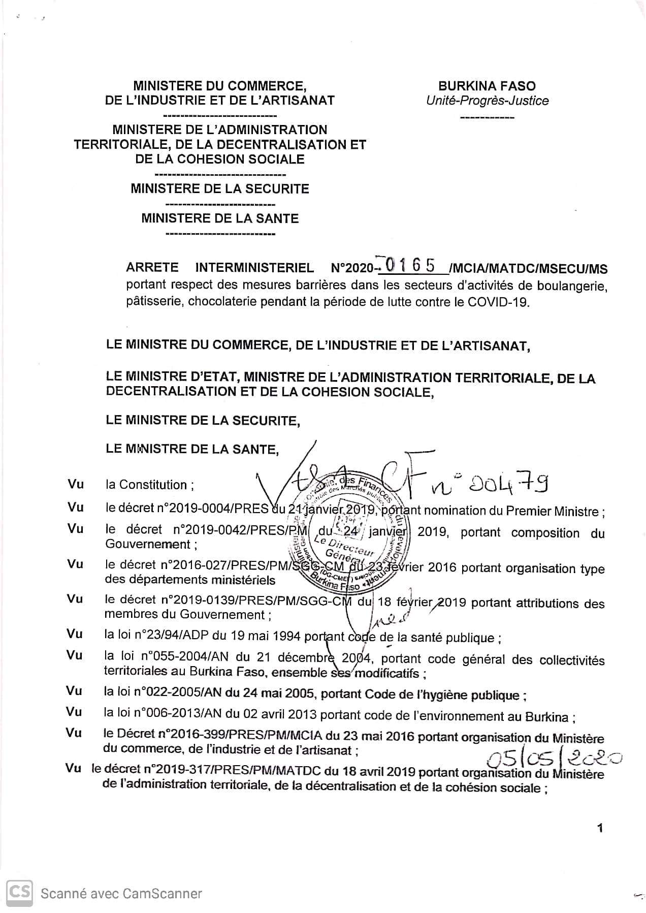 Arrêté interministériel du 31 Janvier 2016 portant SGG Algérie Arrêté interministériel du 31 Janvier 2016 portant SGG Algérie